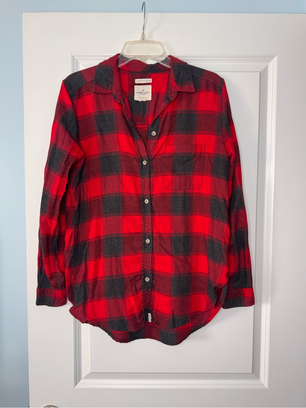🍓6/$15🍓 American Eagle Buffalo Check Top